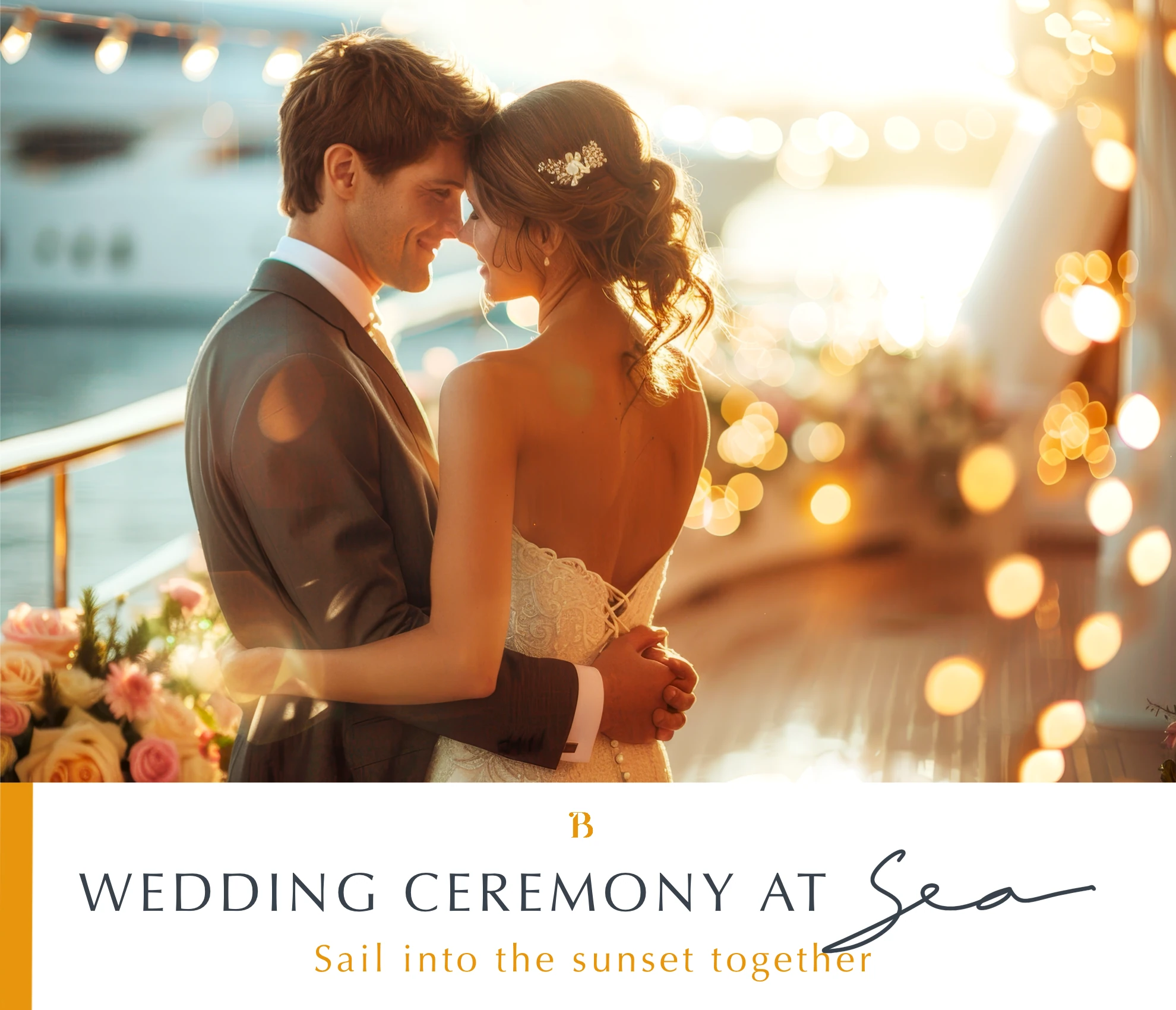 Wedding Ceremony at Sea
